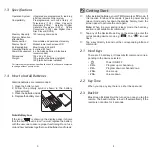 Preview for 3 page of HTD Universal Touch Screen Remote Control Owner'S Manual