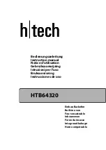 htech HTB64320 Instruction Manual предпросмотр