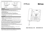 Preview for 2 page of Htek UC912 Quick Reference