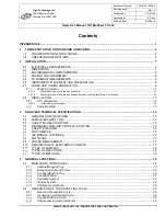 Предварительный просмотр 3 страницы HTI BioChem FC-360 Operator'S Manual