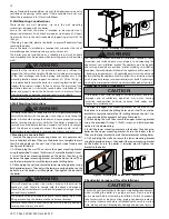 Preview for 12 page of HTP Elite Ultra ELU-150WBN Installation, Start-Up, Maintenance, Parts, Warranty