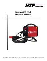 HTP Inverarc 200 TLP Owner'S Manual предпросмотр