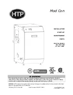 HTP Mod Con 300 HL Installation & Maintenance Manual preview