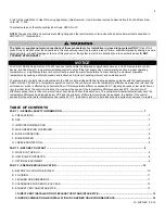 Preview for 4 page of HTP MODCON1000 Installation, Start-Up, Maintenance, Parts, Warranty