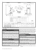 Preview for 14 page of HTP Pioneer PHR100 Installation, Start-Up, Maintenance, Parts, Warranty