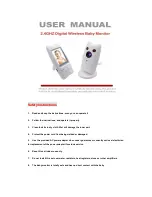 HTRAYS 2001ZH User Manual preview