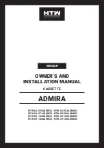 Preview for 51 page of HTW ADMIRA HTW-C6-035ADMR32 Owners And Installation Manual