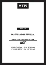 Preview for 5 page of HTW ASF HTW-IVSF-150ASF Installation Manual