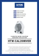 Preview for 1 page of HTW CAL2000VER Owner'S Manual