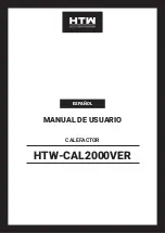 Preview for 3 page of HTW CAL2000VER Owner'S Manual