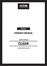 Preview for 16 page of HTW CLEAN HTWPUR27CLEAN Owner'S Manual