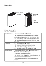 Preview for 18 page of HTW CLEAN HTWPUR27CLEAN Owner'S Manual