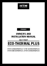 Preview for 81 page of HTW ECO-THERMAL HTW-V30WD2RN8PLUS Manual