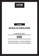 Preview for 3 page of HTW HTW-AC12-1900UVC Installation Manual