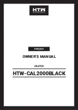 Preview for 11 page of HTW HTW-CAL2000BLACK Owner'S Manual