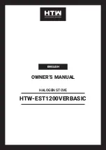 Preview for 7 page of HTW HTW-EST1200VERBASIC Owner'S Manual