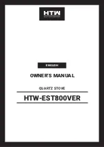 Предварительный просмотр 7 страницы HTW HTW-EST800VER Owner'S Manual