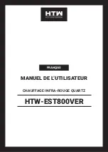 Предварительный просмотр 11 страницы HTW HTW-EST800VER Owner'S Manual