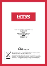 Предварительный просмотр 16 страницы HTW HTW-PBS-035P21 Owner'S Manual