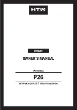 Preview for 23 page of HTW HTW-PC-020P26 Owner'S Manual