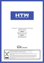 Предварительный просмотр 12 страницы HTW HTW-PC-026P16 Owner'S Manual