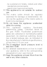 Preview for 21 page of HTW HTWDB10X9R29 Owner'S Manual