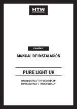 Preview for 3 page of HTW PURE LIGHT UV HTWS026PLUV Installation Manual