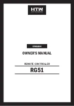 Preview for 17 page of HTW RG51 Owner'S Manual