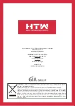 Preview for 34 page of HTW RG66B Owner'S Manual