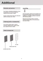 Preview for 51 page of HTW SPACE PLUS HTWPUR36SPAPL Owners And Installation Manual