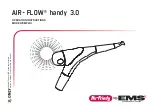 Hu-Friedy EMS AIR-FLOW handy 3.0 Operation Instructions Manual preview