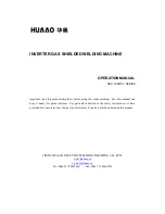 Предварительный просмотр 1 страницы Huaao NBC series Operation Manual