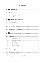 Preview for 4 page of Huahuan Electronics HX.PTP-GM02 User Manual