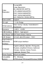 Preview for 28 page of Huali Precision Mould UHD02 Instruction Manual