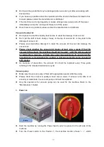 Предварительный просмотр 11 страницы HUALIAN HVC-260T/1A User Manual