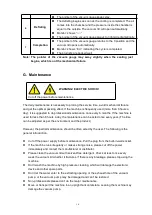 Предварительный просмотр 17 страницы HUALIAN HVC-260T/1A User Manual