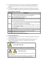 Предварительный просмотр 18 страницы HUALIAN HVC-260T/1A User Manual