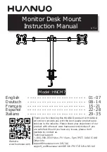 HUANUO HNCM7 Instruction Manual предпросмотр