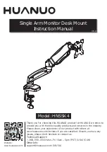 HUANUO HNSSK4 Instruction Manual предпросмотр