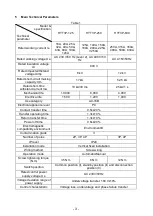 Preview for 4 page of Huanyu HYT3P Series Installation And Operation Instruction Manual