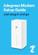 Preview for 1 page of Huawei 2degrees B618 Setup Manual