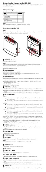 Preview for 1 page of Huawei 31010GEV Quick Start Manual