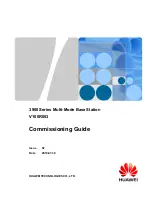 Preview for 1 page of Huawei 3900 Series Commissioning Manual