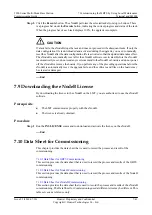 Preview for 185 page of Huawei 3900 Series Commissioning Manual