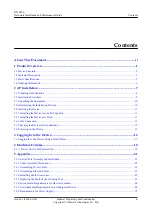 Предварительный просмотр 5 страницы Huawei 50082922 Hardware Installation And Maintenance Manual