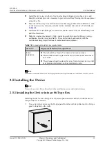 Предварительный просмотр 17 страницы Huawei 50082922 Hardware Installation And Maintenance Manual