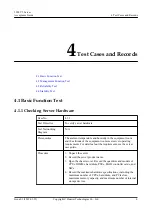 Preview for 11 page of Huawei 5288 V5 Acceptance Manual