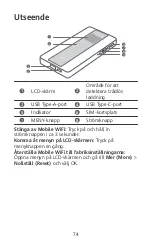 Предварительный просмотр 76 страницы Huawei 5G Mobile WiFi Pro Quick Start Manual