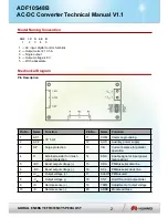 Предварительный просмотр 2 страницы Huawei ADF10S48B Technical Manual