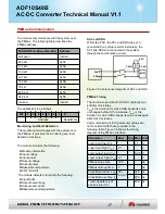 Preview for 17 page of Huawei ADF10S48B Technical Manual